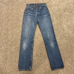 Authentic Vintage Levi’s 501 Straight Leg Jeans